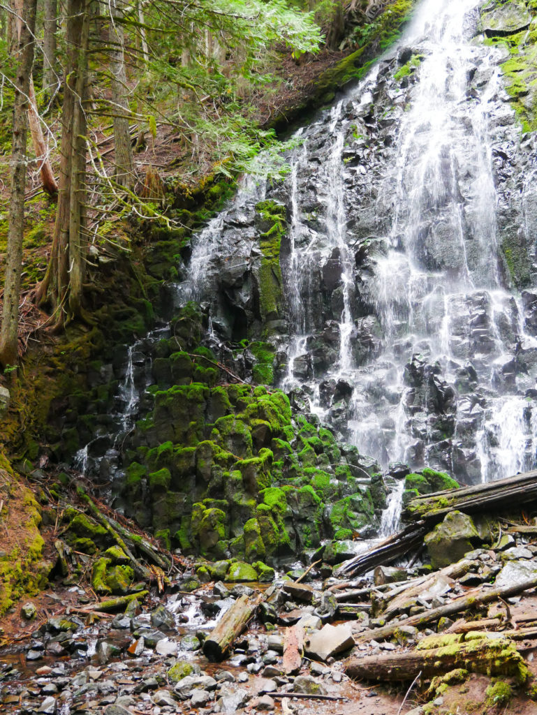 Ramona falls at Mount Hood oregon