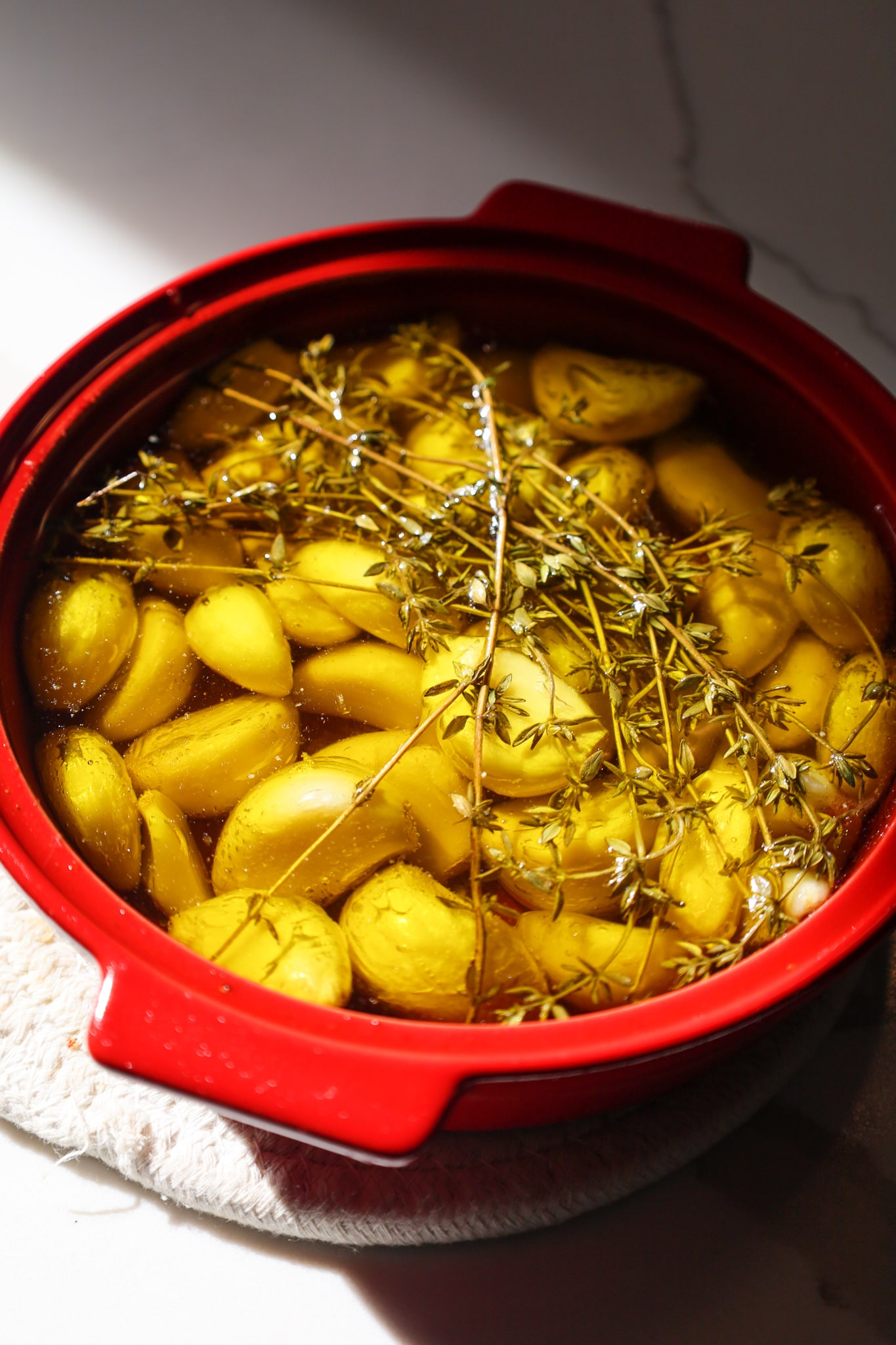 Easy 2-Ingredient Garlic Confit & Shallot Confit, Recipe