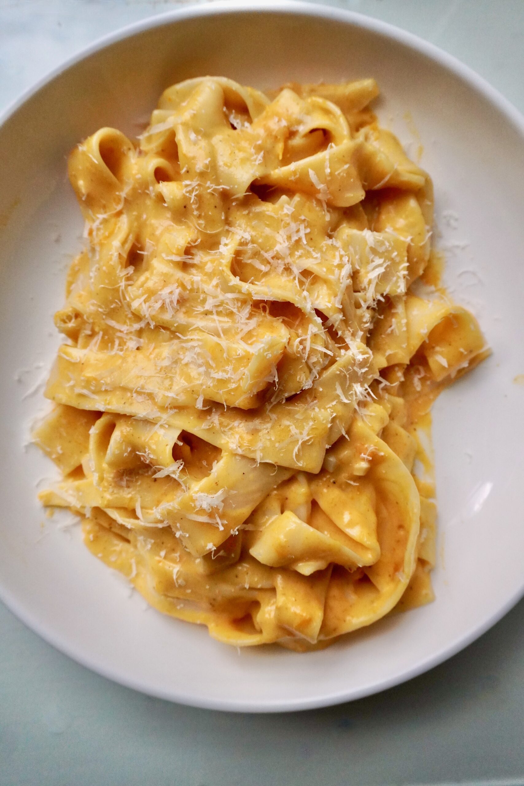 Honey Nut Squash Alfredo Pasta