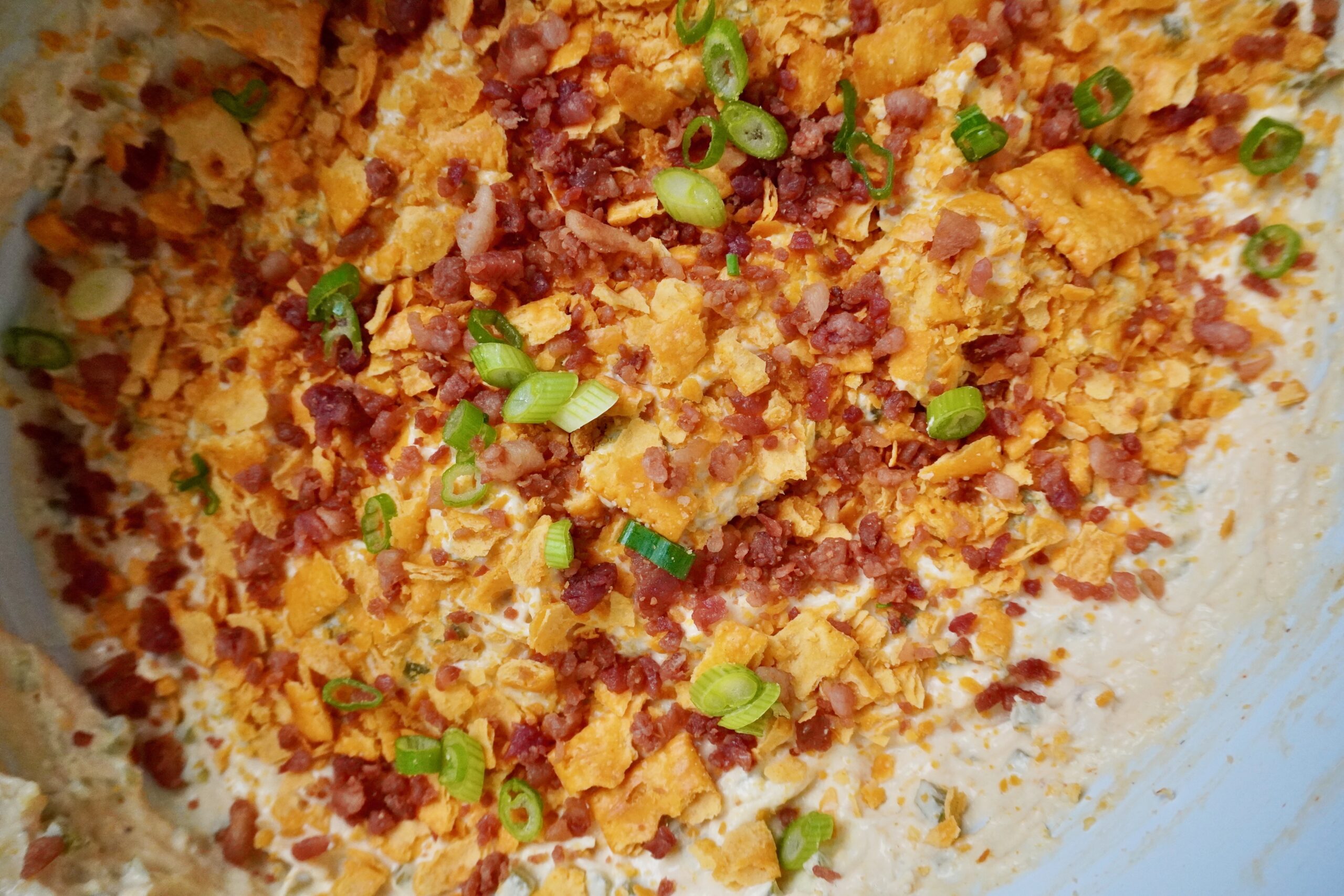 Crockpot Jalapeno Popper Chicken Dip