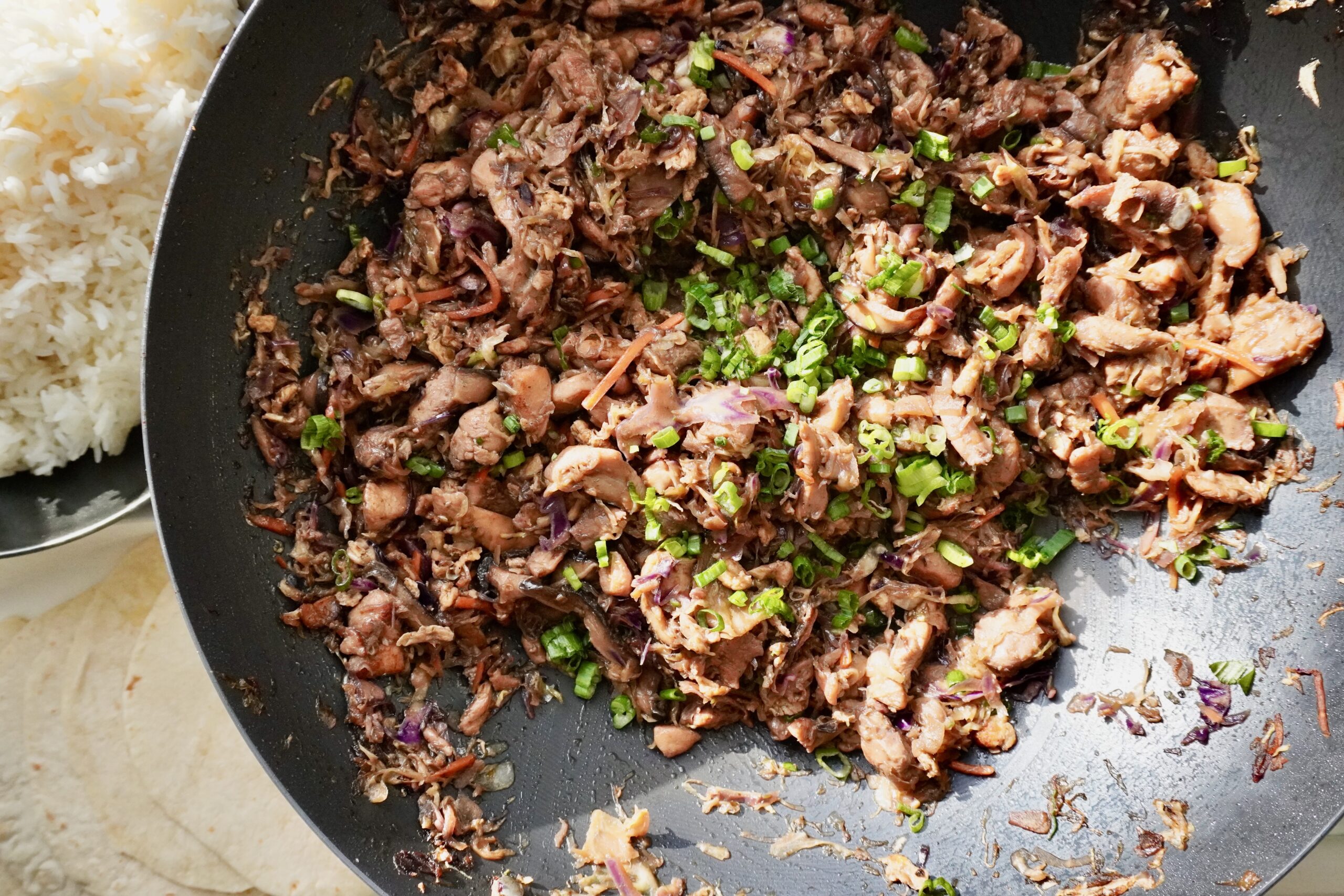 Easy Moo Shu Chicken