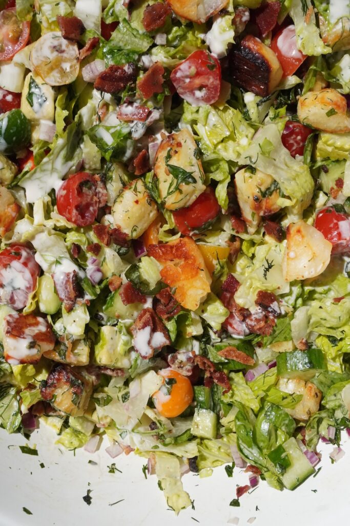 halloumi salad